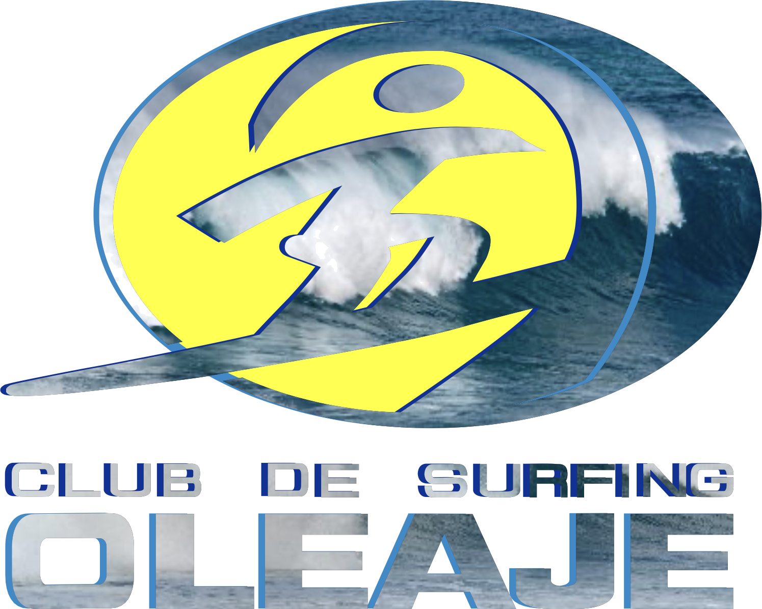 Logo del Club de Surfing Oleaje